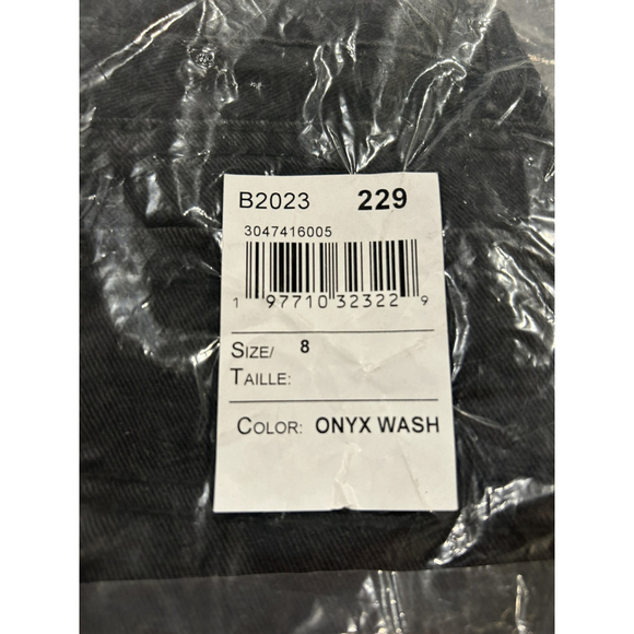 The Children's Place Boys Jeans Size 8 Bootcut Black Denim - Picture 7 of 8